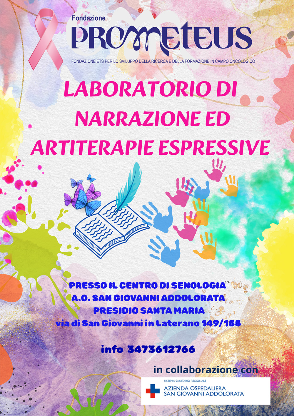 Laboratorio di narrazione ed artiterapie